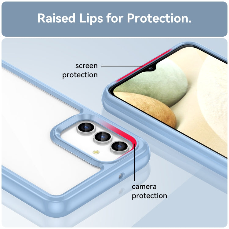 For Samsung Galaxy A13 5G Colorful Series Acrylic + TPU Phone Case