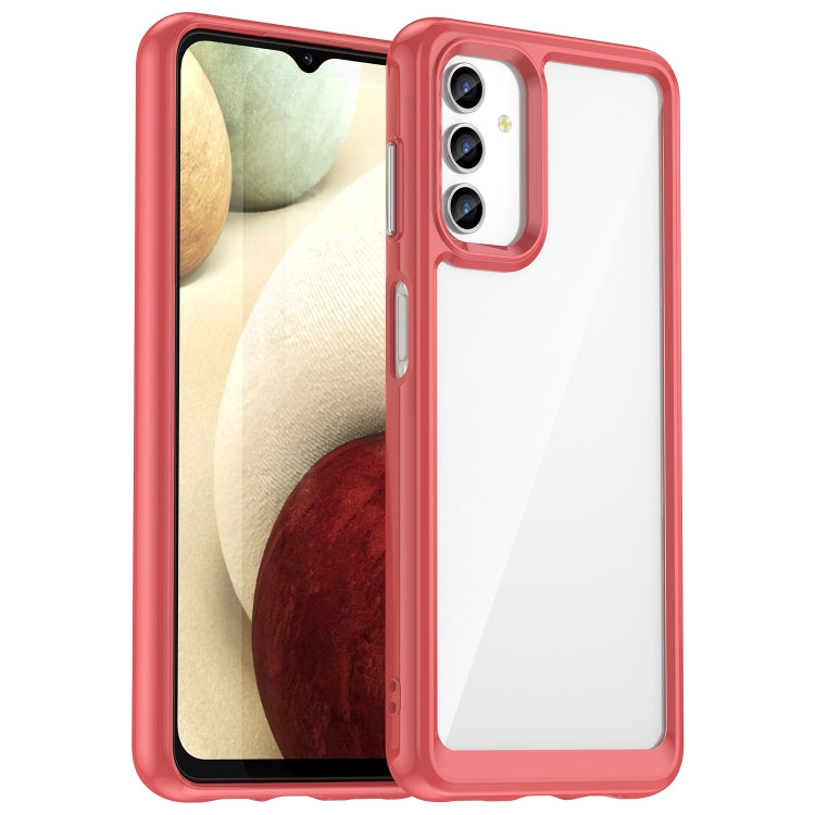 For Samsung Galaxy A13 5G Colorful Series Acrylic + TPU Phone Case