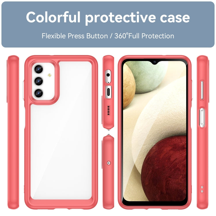 For Samsung Galaxy A13 5G Colorful Series Acrylic + TPU Phone Case