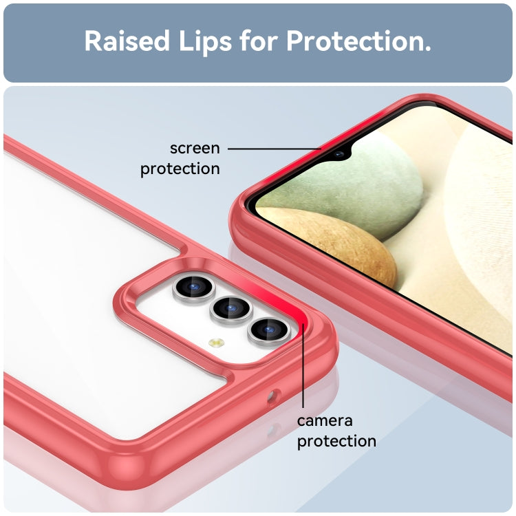For Samsung Galaxy A13 5G Colorful Series Acrylic + TPU Phone Case