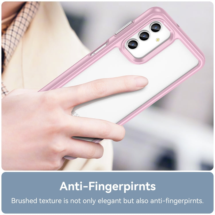 For Samsung Galaxy A13 5G Colorful Series Acrylic + TPU Phone Case