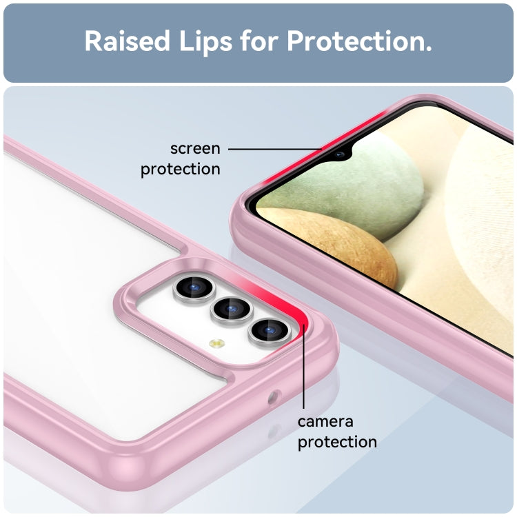 For Samsung Galaxy A13 5G Colorful Series Acrylic + TPU Phone Case
