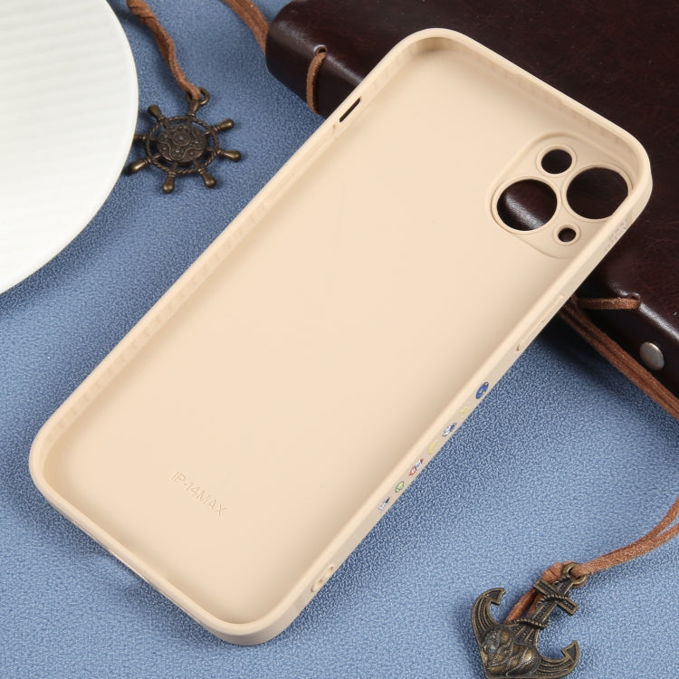 For iPhone 14 Plus Spaceman Binoculars Phone Case