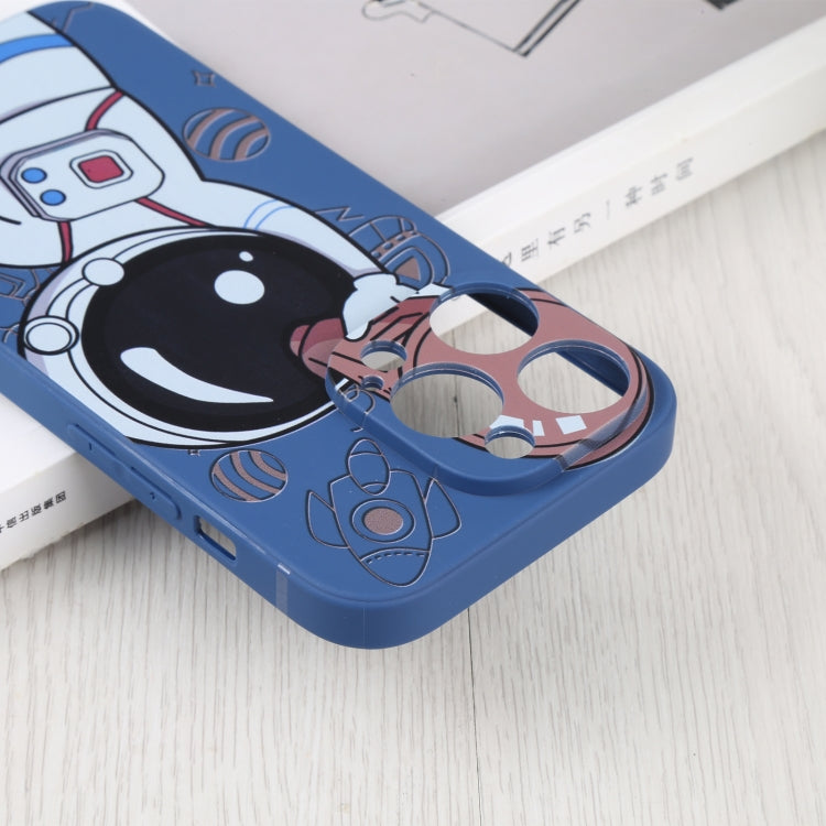 For iPhone 14 Pro Spaceman Binoculars Phone Case