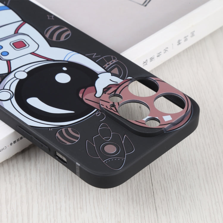 For iPhone 14 Pro Spaceman Binoculars Phone Case