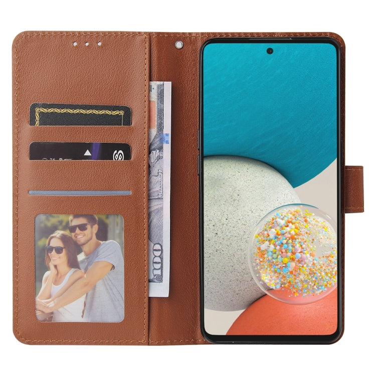For Samsung Galaxy A53 5G 3 Card Slots Multifunctional Leather Phone Case