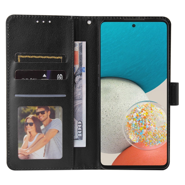 For Samsung Galaxy A53 5G 3 Card Slots Multifunctional Leather Phone Case