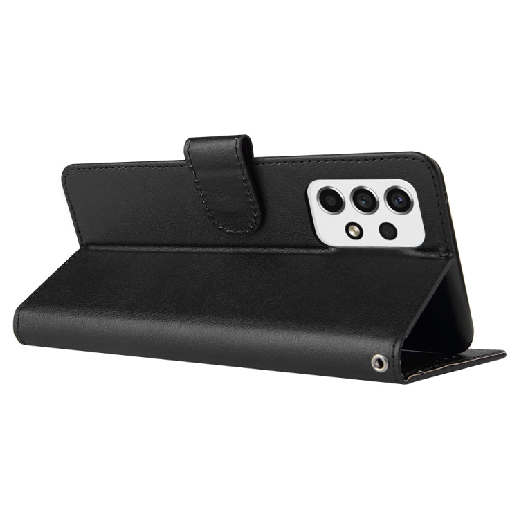 For Samsung Galaxy A53 5G 3 Card Slots Multifunctional Leather Phone Case