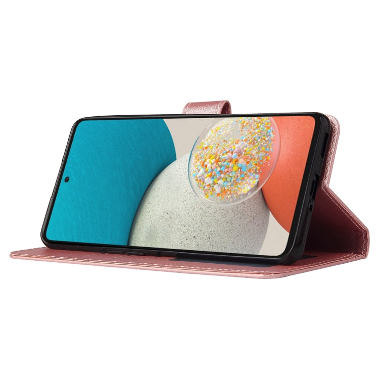 For Samsung Galaxy A53 5G 3 Card Slots Multifunctional Leather Phone Case