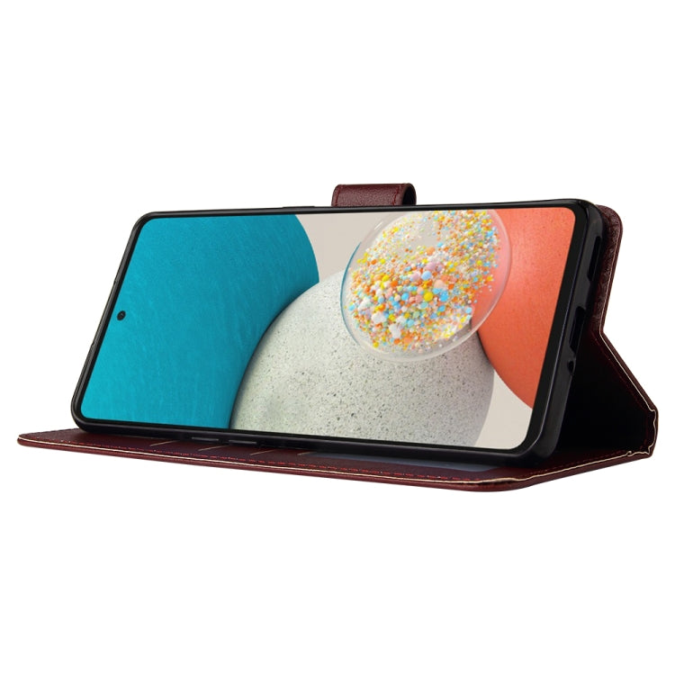 For Samsung Galaxy A53 5G 3 Card Slots Multifunctional Leather Phone Case