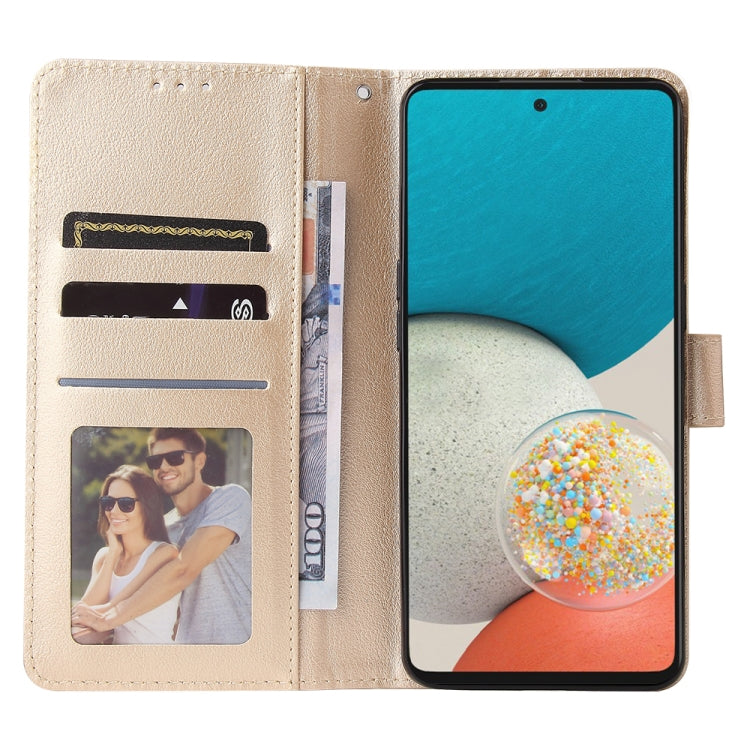 For Samsung Galaxy A53 5G 3 Card Slots Multifunctional Leather Phone Case