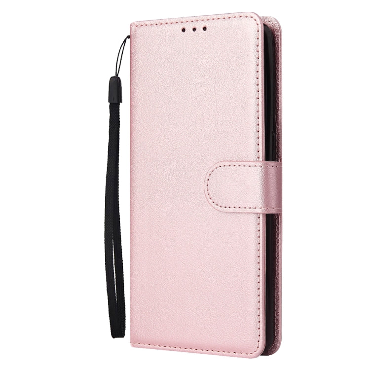 For Samsung Galaxy A73 5G 3 Card Slots Multifunctional Leather Phone Case