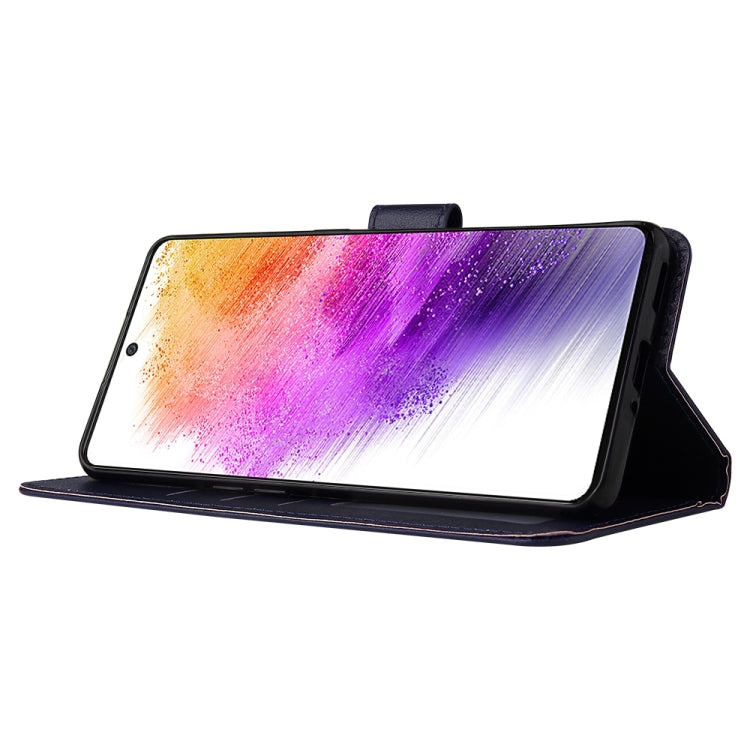 For Samsung Galaxy A73 5G 3 Card Slots Multifunctional Leather Phone Case