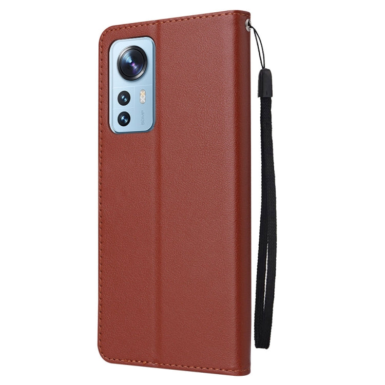 For Xiaomi 12 Lite 3 Card Slots Multifunctional Leather Phone Case