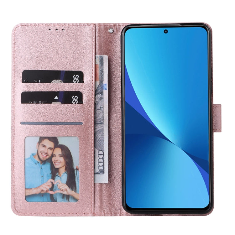 For Xiaomi 12 Lite 3 Card Slots Multifunctional Leather Phone Case