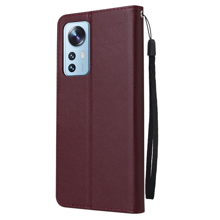 For Xiaomi 12 Lite 3 Card Slots Multifunctional Leather Phone Case