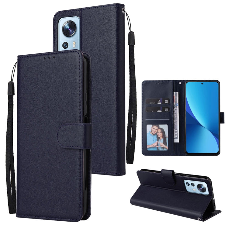 For Xiaomi 12 Lite 3 Card Slots Multifunctional Leather Phone Case