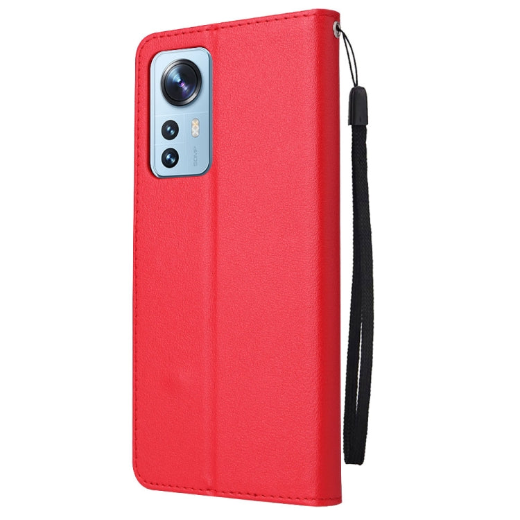 For Xiaomi 12 Lite 3 Card Slots Multifunctional Leather Phone Case