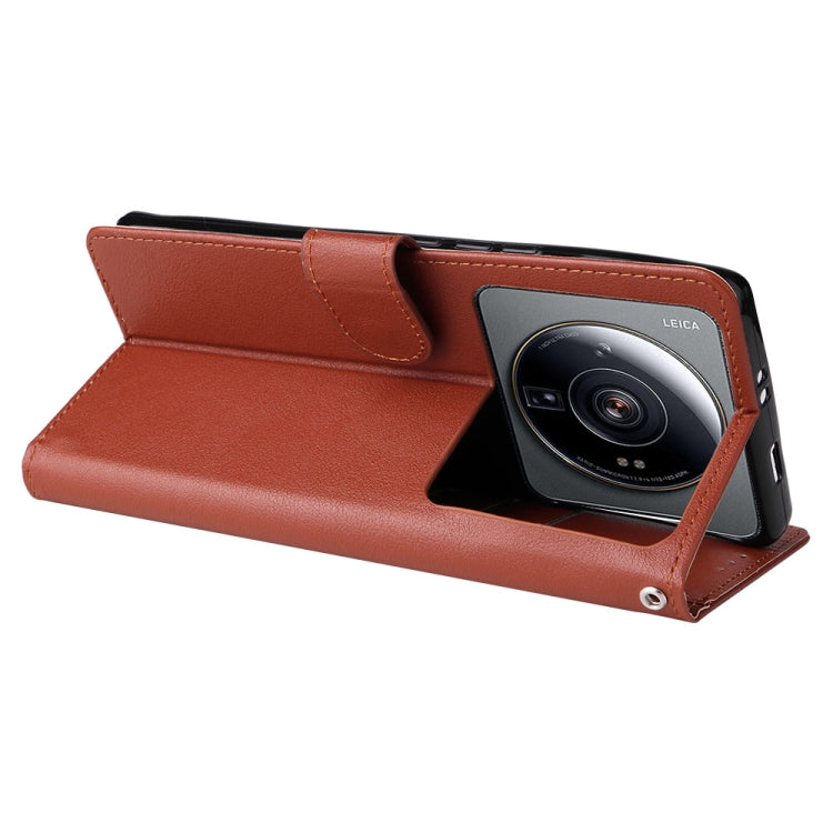 For Xiaomi 12S Ultra 3 Card Slots Multifunctional Leather Phone Case