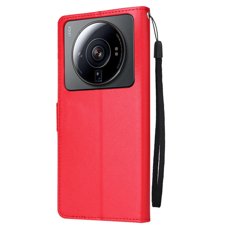 For Xiaomi 12S Ultra 3 Card Slots Multifunctional Leather Phone Case