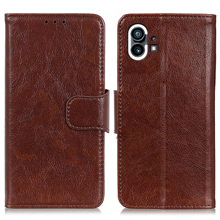 For Nothing Phone 1 Nappa Texture Horizontal Flip Leather Phone Case