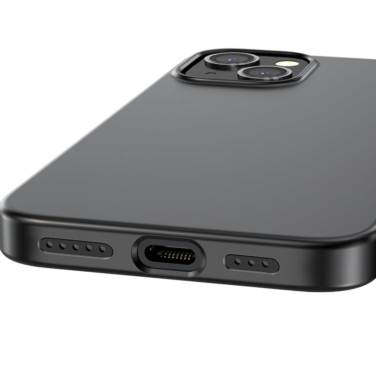 For iPhone 14 hoco Fascination Series TPU Phone Case (Black)