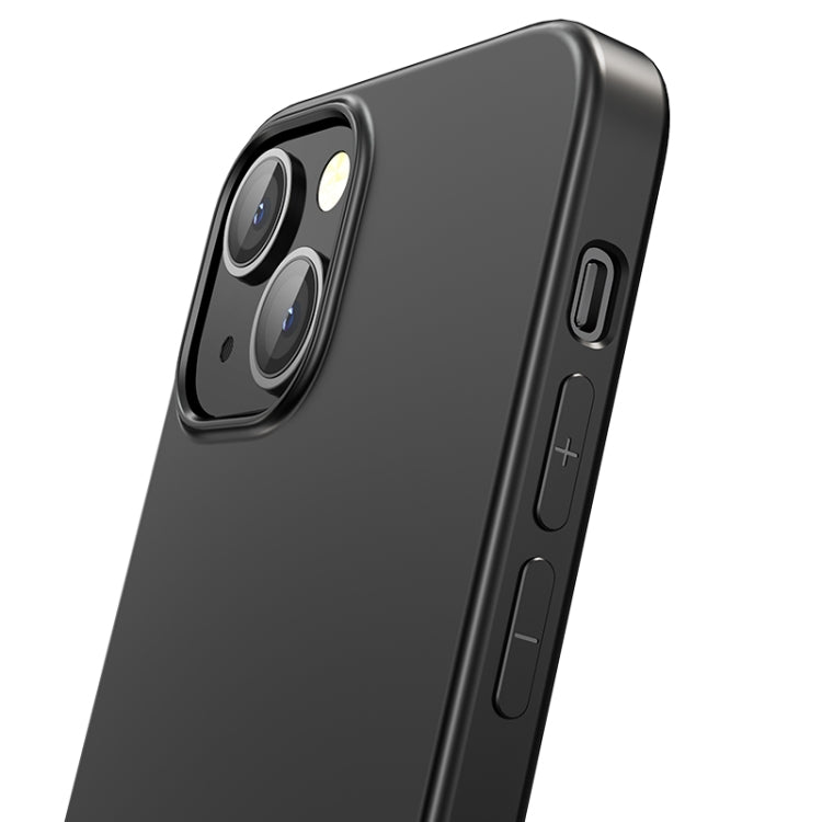 For iPhone 14 hoco Fascination Series TPU Phone Case (Black)
