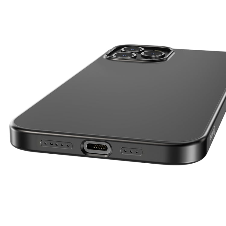 For iPhone 14 Pro hoco Fascination Series TPU Phone Case(Black)