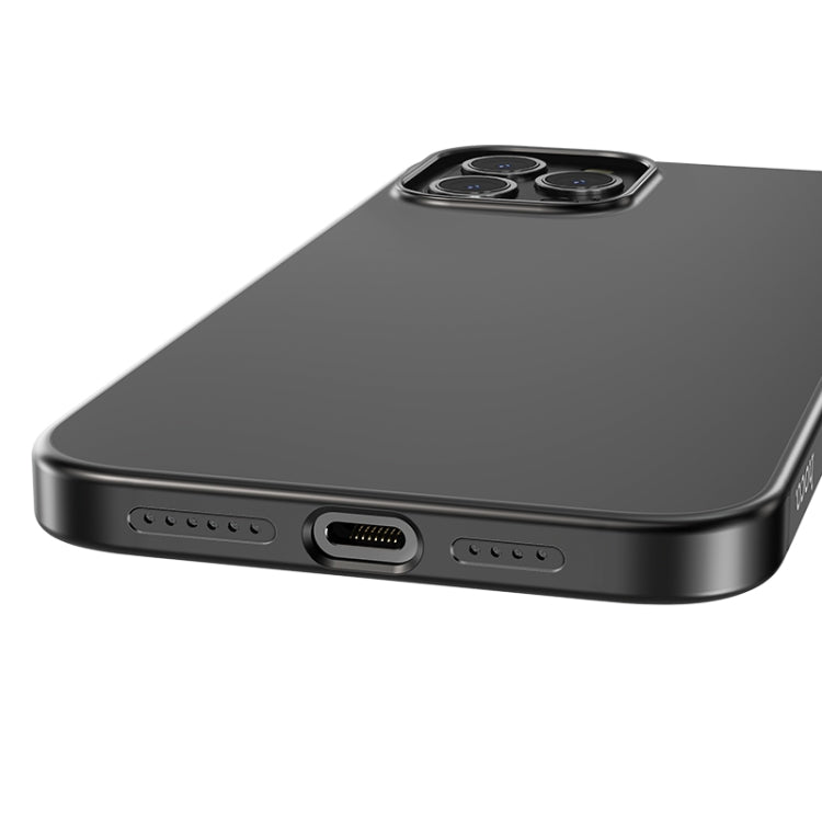 For iPhone 14 Pro Max hoco Fascination Series TPU Phone Case (Black)