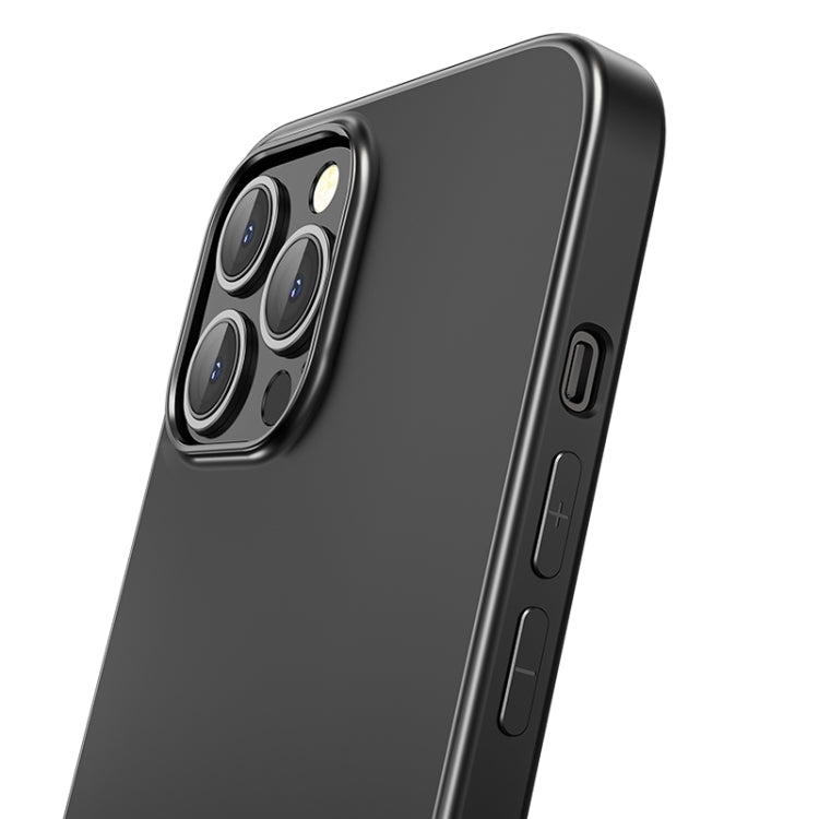 For iPhone 14 Pro Max hoco Fascination Series TPU Phone Case (Black)