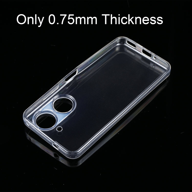 For ASUS Zenfone 9 Ultra-thin Transparent TPU Phone Case