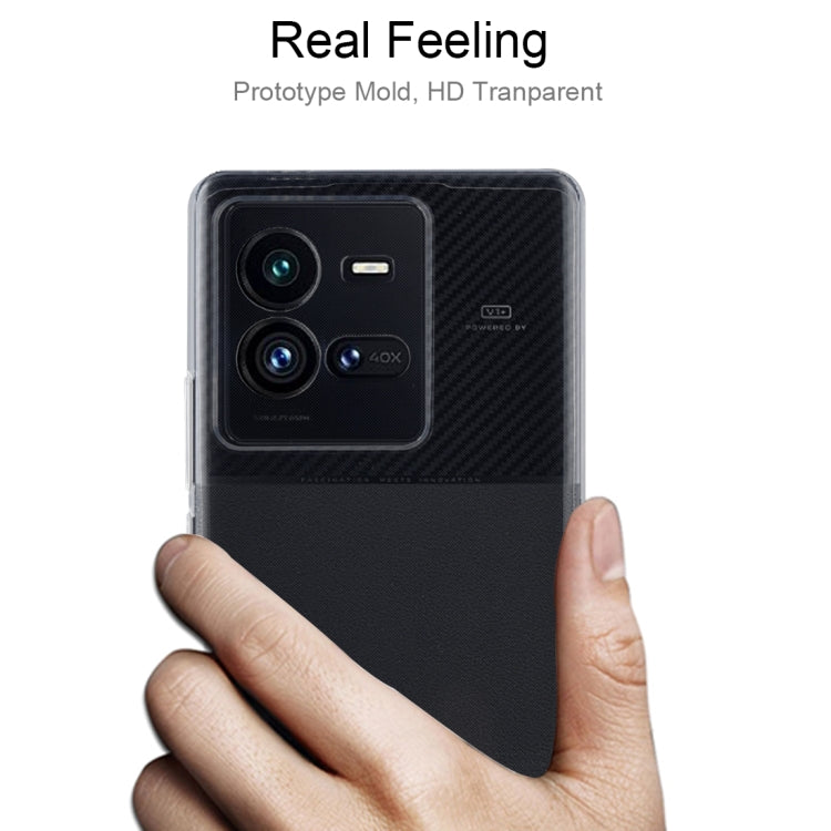 For vivo iQOO 10 Pro Ultra-thin Transparent TPU Phone Case