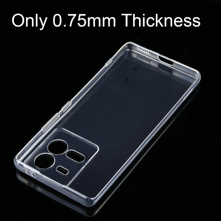 For vivo iQOO 10 Pro Ultra-thin Transparent TPU Phone Case
