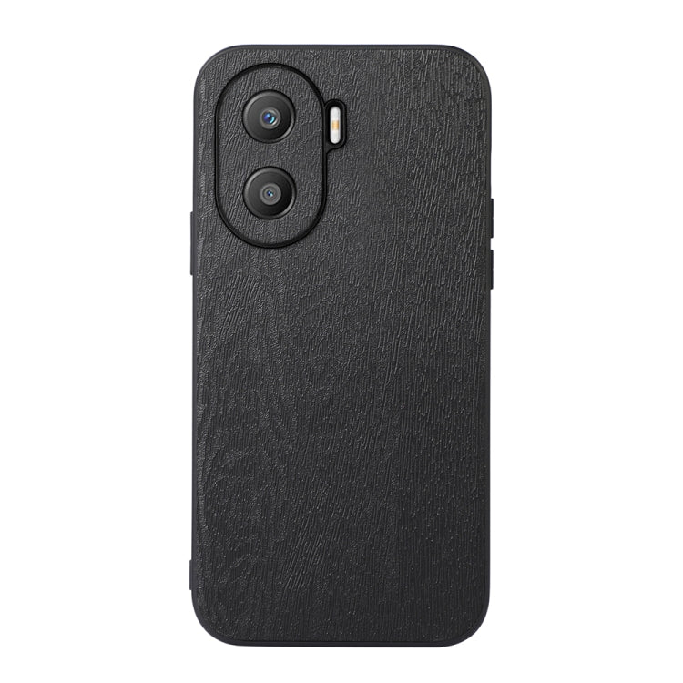 For Honor X40i Wood Texture PU Phone Case