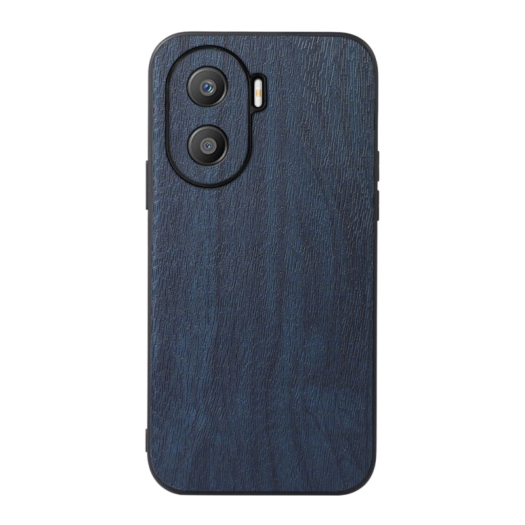 For Honor X40i Wood Texture PU Phone Case