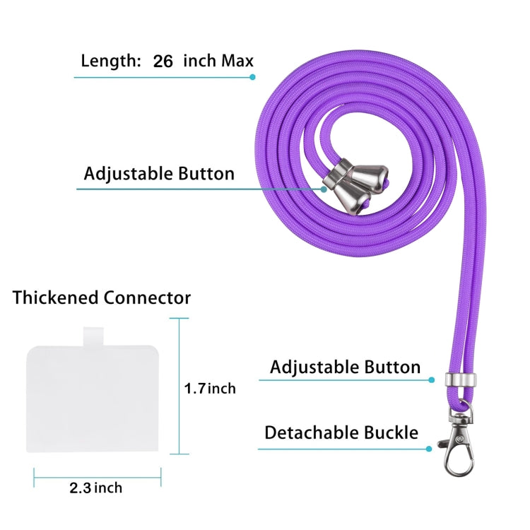 For iPhone 14 Plus Electroplating Splicing Marble Pattern Dual-side IMD TPU Shockproof Case with Neck Lanyard