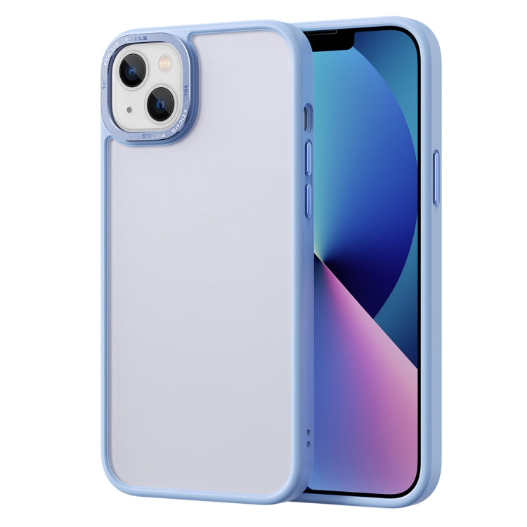 For iPhone 14 Gold Version Frosted Back Shockproof Phone Case