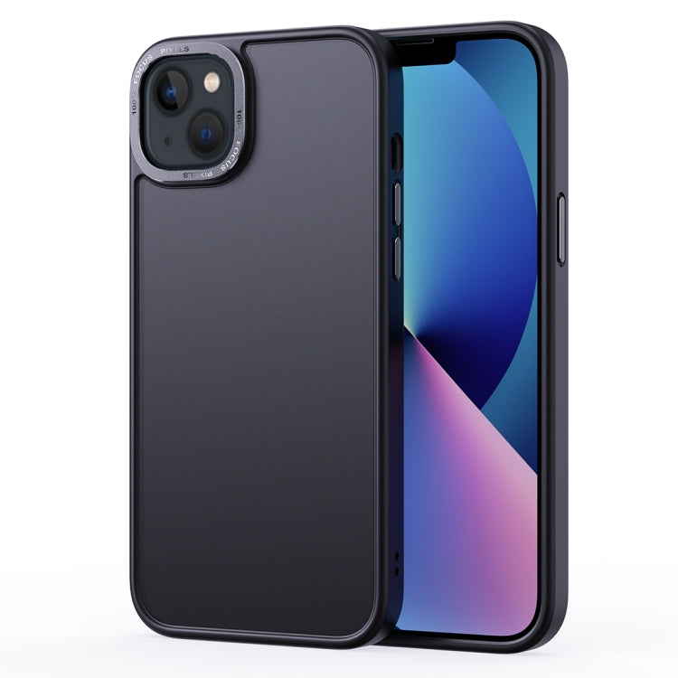 For iPhone 14 Plus Gold Version Frosted Back Shockproof Phone Case