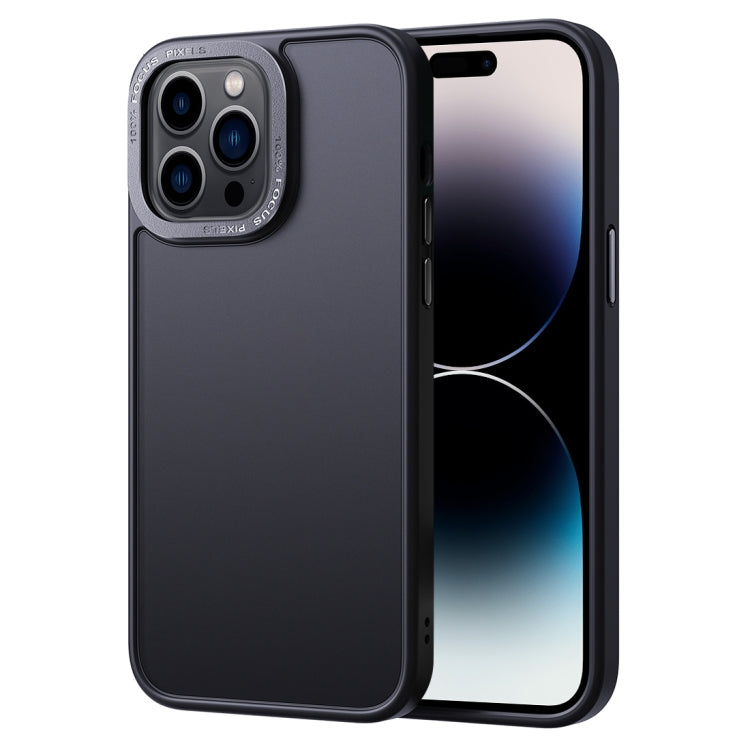 For iPhone 14 Pro Gold Version Frosted Back Shockproof Phone Case