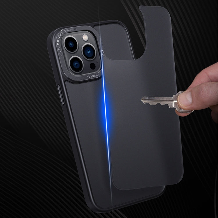 For iPhone 14 Pro Gold Version Frosted Back Shockproof Phone Case