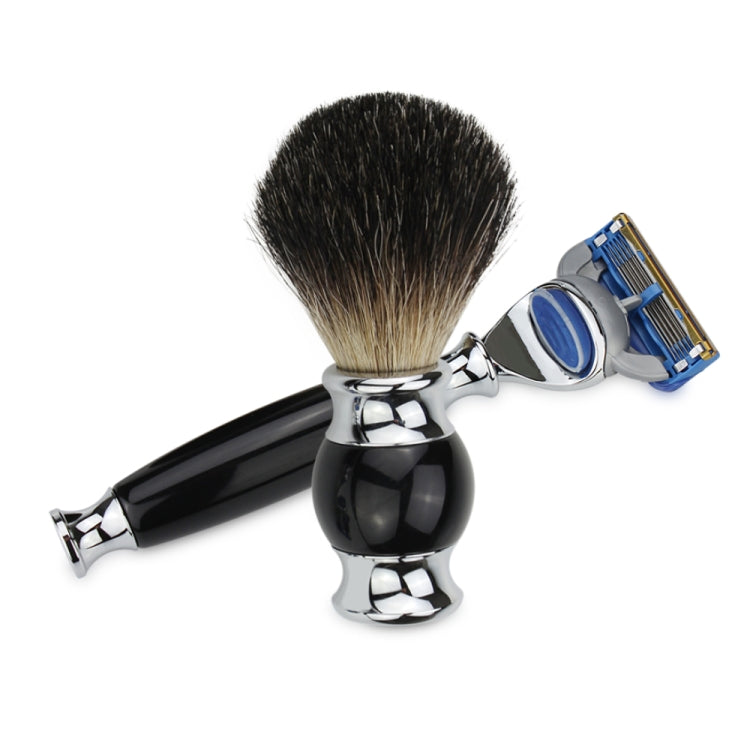 FK-9 6 In 1 Men Manual Shaving Razor Kit with Shaving Brush / Bowl / Soap / Brush Stand / Blades
