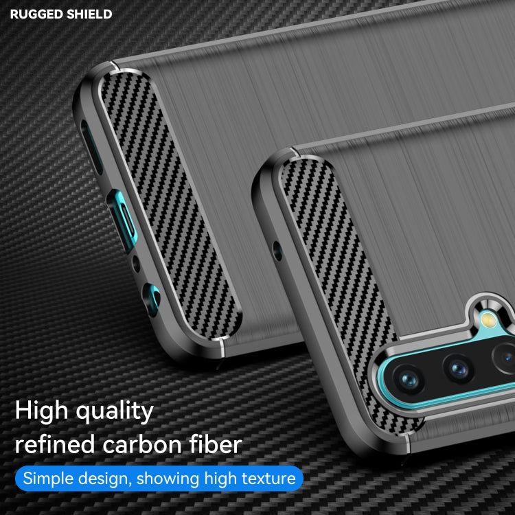 For OnePlus Nord CE 5G Brushed Texture Carbon Fiber TPU Phone Case