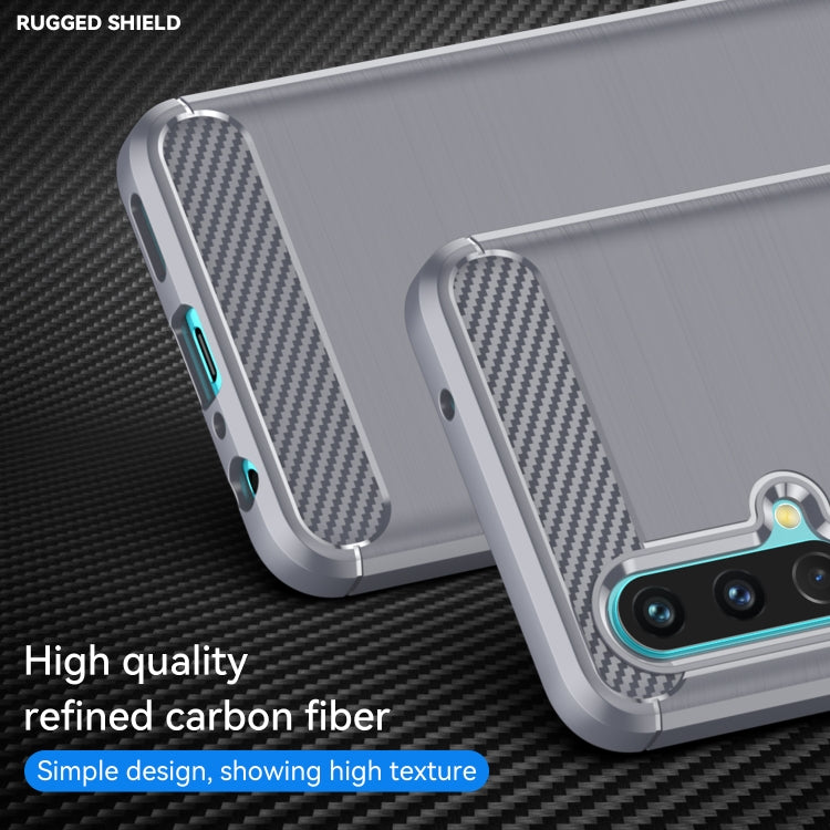 For OnePlus Nord CE 5G Brushed Texture Carbon Fiber TPU Phone Case
