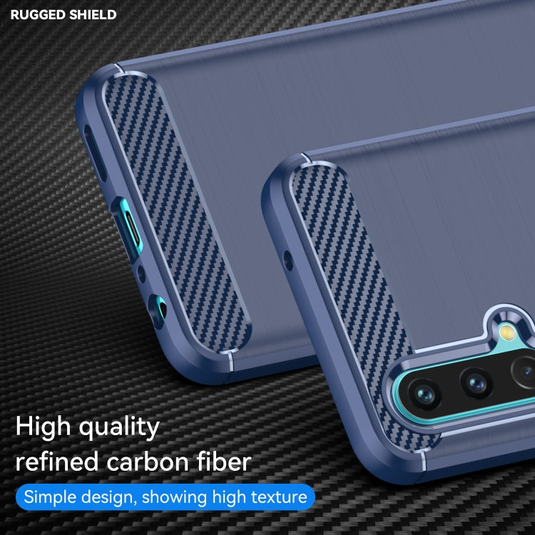 For OnePlus Nord CE 5G Brushed Texture Carbon Fiber TPU Phone Case