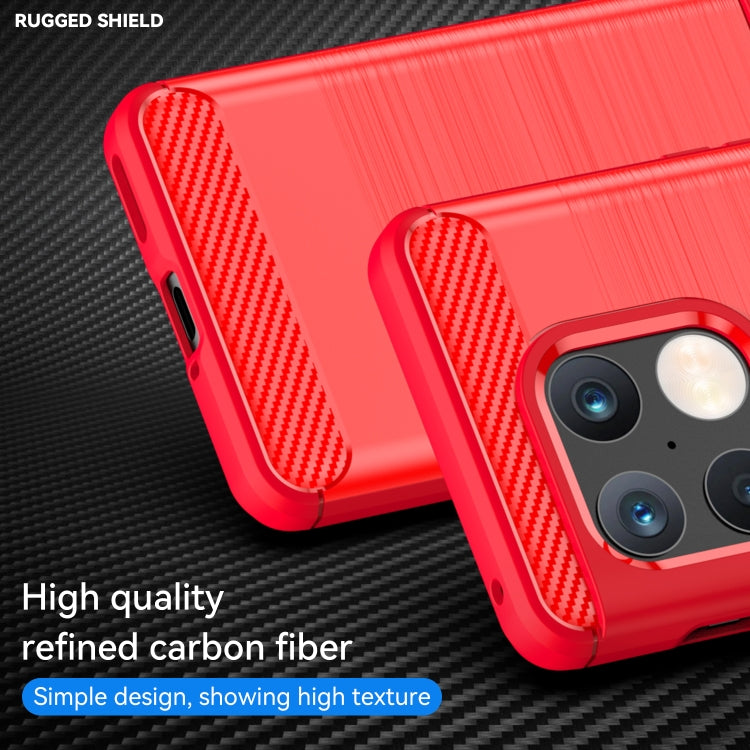 For OnePlus 10 Pro 5G Brushed Texture Carbon Fiber TPU Phone Case