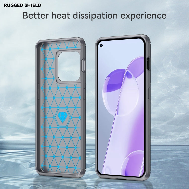 For OnePlus 10 Pro 5G Brushed Texture Carbon Fiber TPU Phone Case