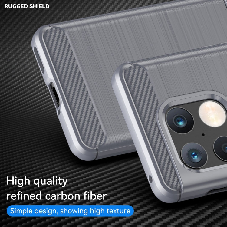 For OnePlus 10 Pro 5G Brushed Texture Carbon Fiber TPU Phone Case