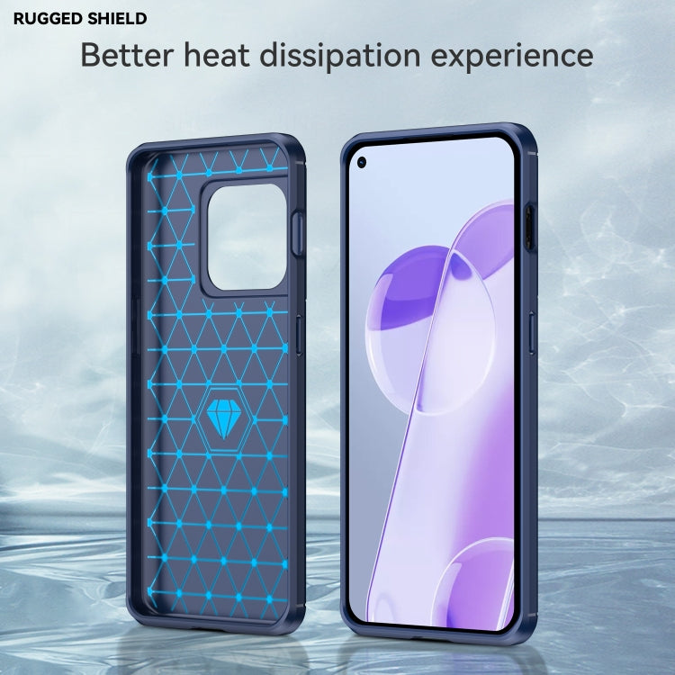 For OnePlus 10 Pro 5G Brushed Texture Carbon Fiber TPU Phone Case