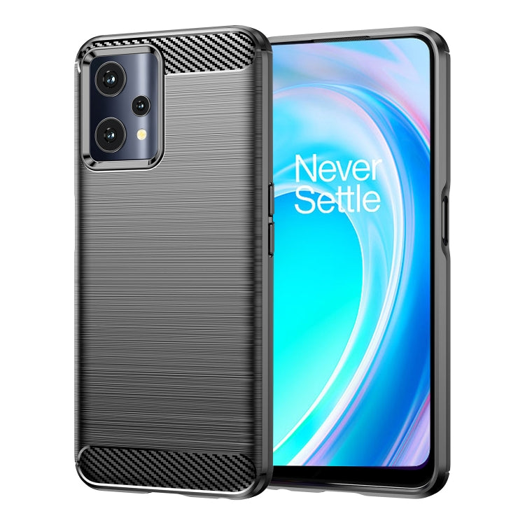 For OnePlus Nord CE 2 Lite 5G Brushed Texture Carbon Fiber TPU Phone Case