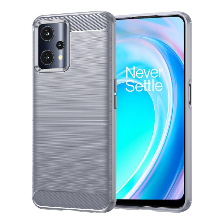For OnePlus Nord CE 2 Lite 5G Brushed Texture Carbon Fiber TPU Phone Case